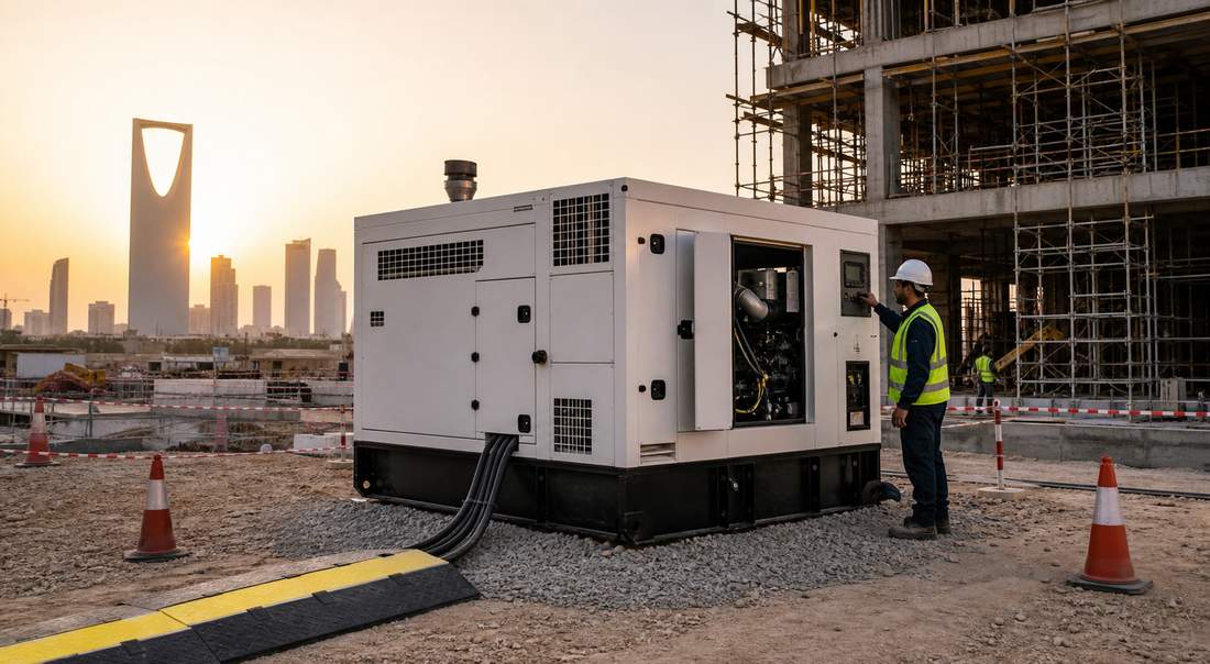 Generator Rental in Saudi Arabia: How to Choose the Right Unit